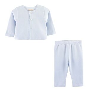 Baby Club Chic English Knot Cardigan & Pant Set NWT